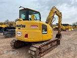 Back of used Komatsu Excavator